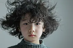 潮流小男孩发型图片