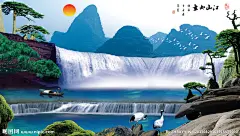 风景画 山水风景画大图 点击还原
