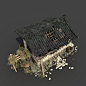 Chinese Broken house 3d model - CGStudio