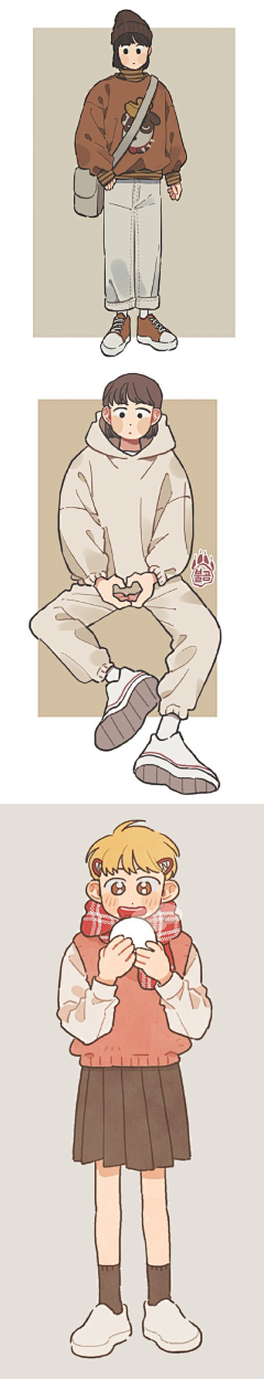 小小稻草采集到衣服参考