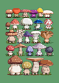 Paul Robertson on Twitter: "MUSHROOM BOYS ★ || CHARACTER DESIGN REFERENCES (www.facebook.com/... & www.pinterest.com...) • Love Character Design? Join the #CDChallenge (link→ www.facebook.com/...) Share your unique vision of a theme, promote your