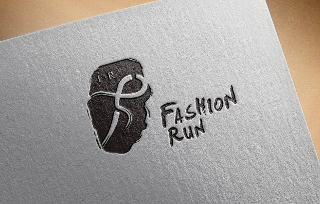 logo 奔跑  运动 黑色  印章  ...