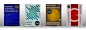 Set of modern abstract covers.