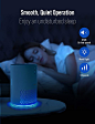 Amazon.com: TOPPIN HEPA Air Purifiers for Home with Fragrance Sponge UV Light Pet Hair Dander Smoke Dust Airborne Contaminants Odors Home Air Cleaner with Filter Night Light: Kitchen & Dining