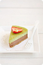 Matcha Chocolate Cheesecake | Matcha Sweets | Pinterest