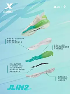 JLIN2se丨特步篮球鞋林书豪二代运动鞋碳板低帮后卫专业篮球鞋男-tmall.com天猫