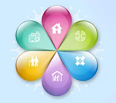 六分割水晶圓餅圖 水晶灯设计 水晶项链名片 水晶灯 六一大促销