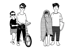 Buerl采集到手绘人物