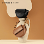 CHARLES＆KEITH2019冬季新品CK6-30150893半圆形单肩包腰包钱包女-tmall.com天猫