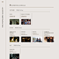 Adobe XD DEVELOPED Film   landing page ui ux user interface Web Design  Website