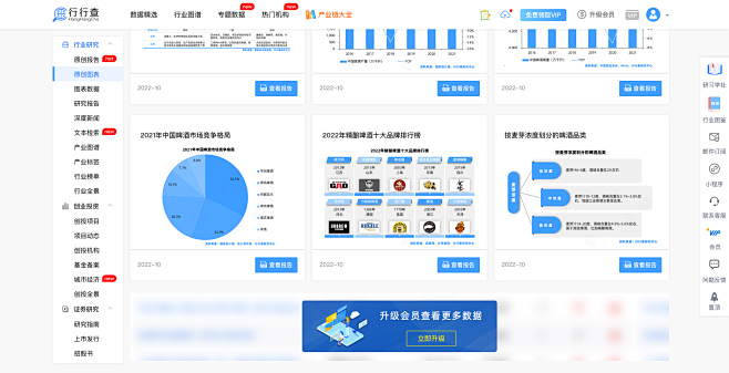 行行查 | 行业研究数据库