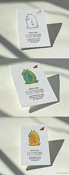 【设计灵感】有个性的名片，才能体现出设计师的身份