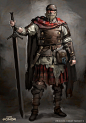 ArtStation - For Honor - Highlander character concept, Guillaume Menuel