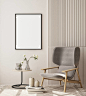 mock up poster frame in modern interior background, scandinavian style, 3D render mock up poster frame in modern interior background, Scandinavian style, 3D render, 3D illustration photo frame on table stock pictures, royalty-free photos & images