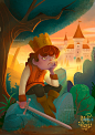 king Arturo merlin medieval children Illustrated book excalibur