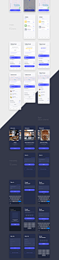 Delyo UI Kit | Food Delivery App : Delyo is a delivery mobile UI Kit for iOS with more than 160 screens in two color schemes. Each screen is fully customizable, exceptionally easy to use and carefully layered and grouped in Sketch and Adobe XD. You have 1