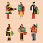 ILLUSTRATION  adobe illustrator concept art conceptual vector magazine editorial Layout design branding 