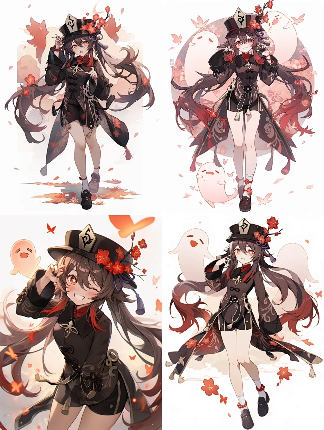 【原神人物】胡桃 | 精品美图-花瓣网