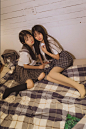 日系闺蜜写真