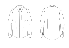 三岁奶罐采集到衣服图标线条