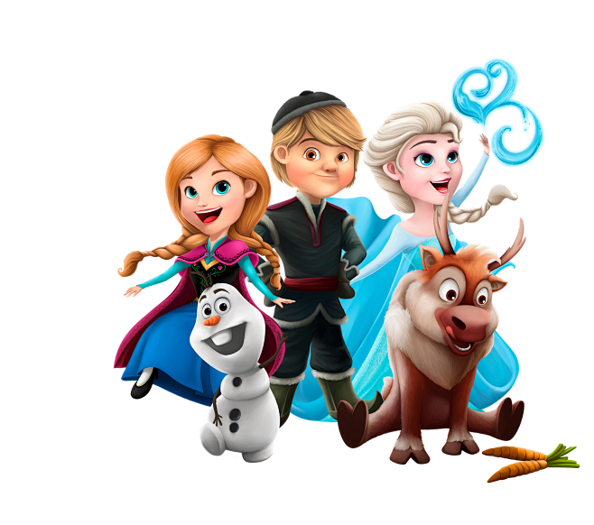 Frozen Characters : Ilustration proyects