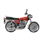 雅马哈Yamaha RX100摩托车