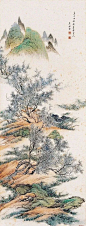 #国画山水# 吴镜汀（1904～1972）作品欣赏