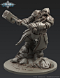 Thrommel, Thomas Lishman : 54mm figure for Judgment! Thrommel

Concept by Shane L Cook

https://judgement.game/

ZBrush and Keyshot
