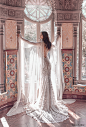 galia-lahav-spring-2018-bridal-cap-sleeve-deep-sweetheart-neckline-full-embellishment-elegant-glamorous-fit-and-f(1)