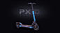 PXID- CCF10寸电动滑板车设计