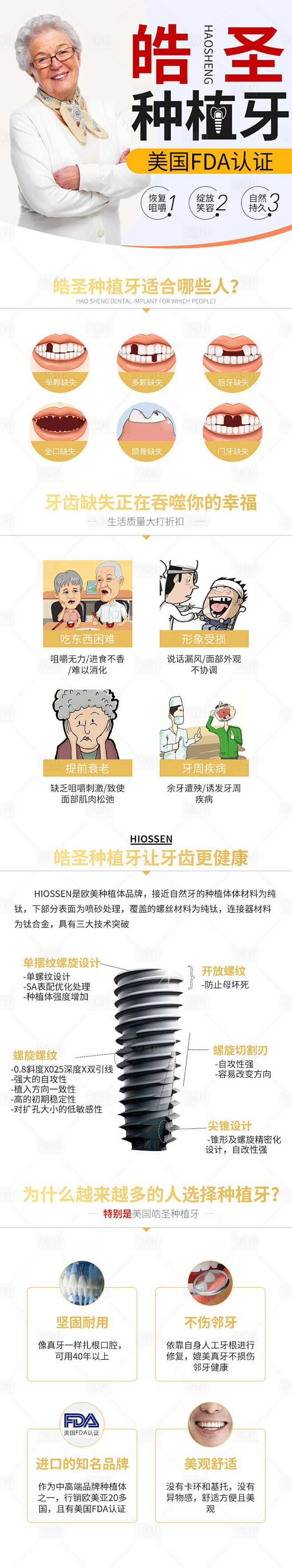 种植牙电商详情页-源文件