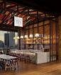 South Shore Decorating Blog: 50 Favorites for Friday #221 (Glamorous Industrial Style Commercial Spaces)