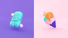绿茶粟粟采集到C4D