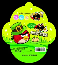 卡通签设计PSD素材