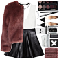 A fashion look from January 2017 featuring cut-out crop tops, short jacket and lingerie bra. Browse and shop related looks.