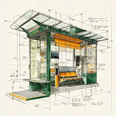 公交站台·创意手稿［咒语］_4_扁豆焖面条_来自小红书网页版