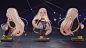 Girl sculpt, erke lee : In order to learn zbrush, I designed a simple female character.
I encountered a lot of difficulties in this process, but luckily I finally completed it.
This process made me understand that 2D and 3D require different ways of think