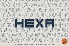 迷宫几何矢量图案下载（AI,EPS,PNG,PSD）