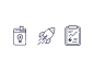 Project/management icons