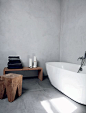 幹凈舒適的浴室設計