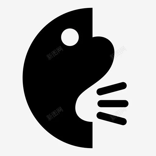 喊叫呼喊说话图标 标志 UI图标 设计图片 免费下载 页面网页 平面电商 创意素材-花瓣网