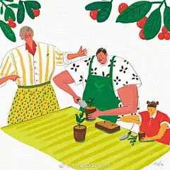 #LOGO设计# 主題鮮明的韓國农作物節音樂會海報设计 ​​​​