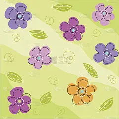 花的贺卡