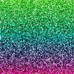 颜色深浅渐进的晶体结构