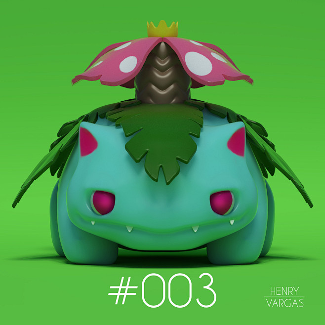 Venusaur #003, Henry...