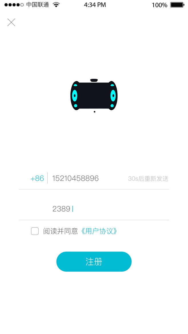 app注册登陆-UI设计-作品集包装-U...