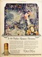 仙女的彩妆，曾名噪一时的护肤品牌 | via：复古迷

Djer-Kiss在1920年代前后的化妆品广告，太好看了！

#遇见艺术# #绘画# ​​​​