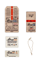 Vintage - Denim Swing Tag & Label by Anna Maja Czech: 