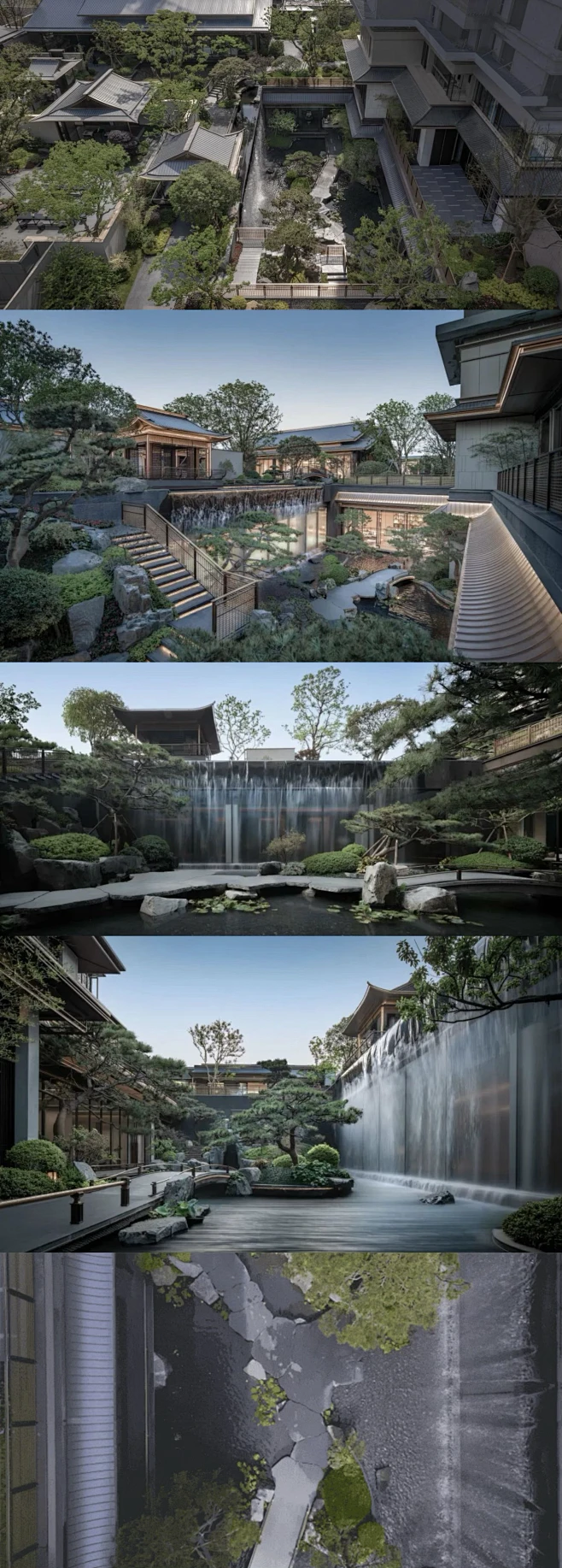 台州建发·养云 取意千里江山图，借笔天台山飞瀑 建发养云精心打造出沉浸式的立体下沉会所，与庭院形成270°的三面屏环绕格局。台州罕见的约20m ...