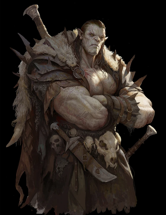 Orc-花瓣网